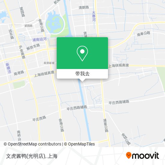文虎酱鸭(光明店)地图