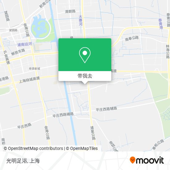 光明足浴地图