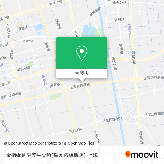 金指缘足浴养生会所(望园路旗舰店)地图