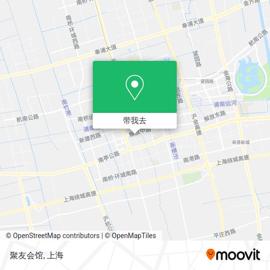 聚友会馆地图