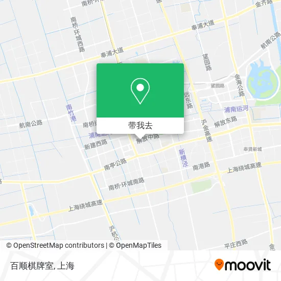百顺棋牌室地图