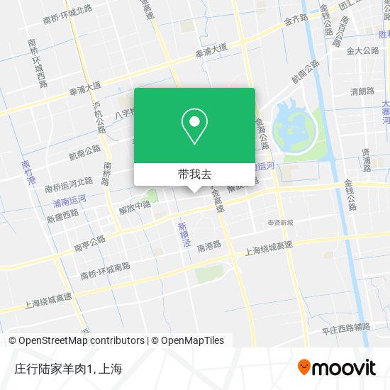 庄行陆家羊肉1地图