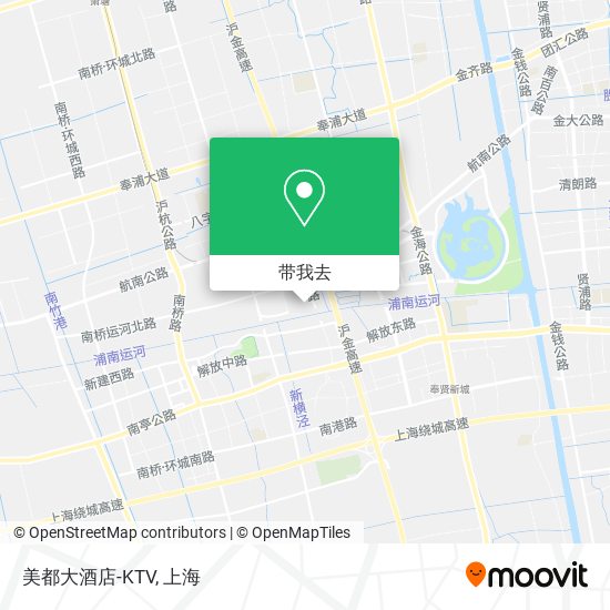 美都大酒店-KTV地图