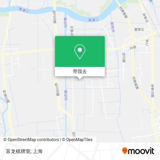 富龙棋牌室地图