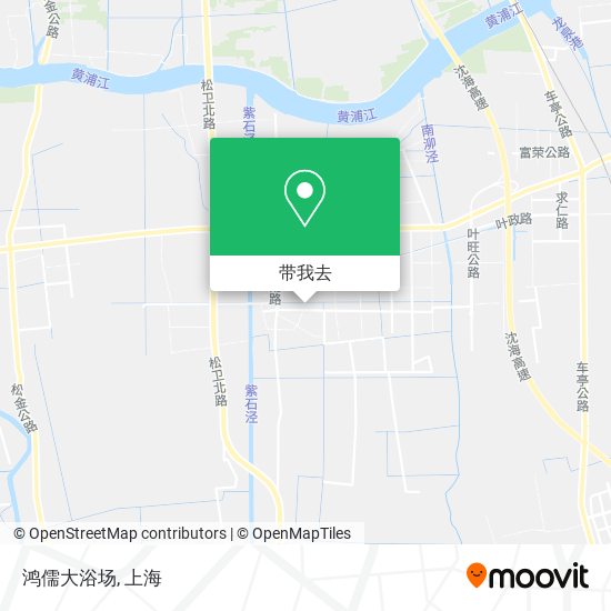 鸿儒大浴场地图