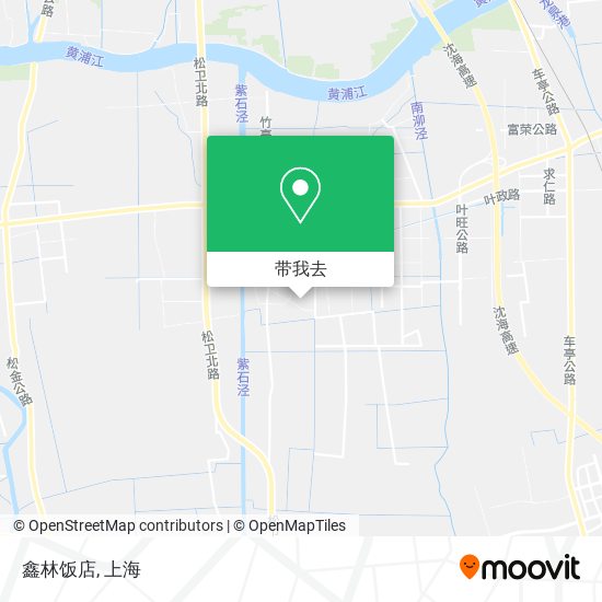 鑫林饭店地图