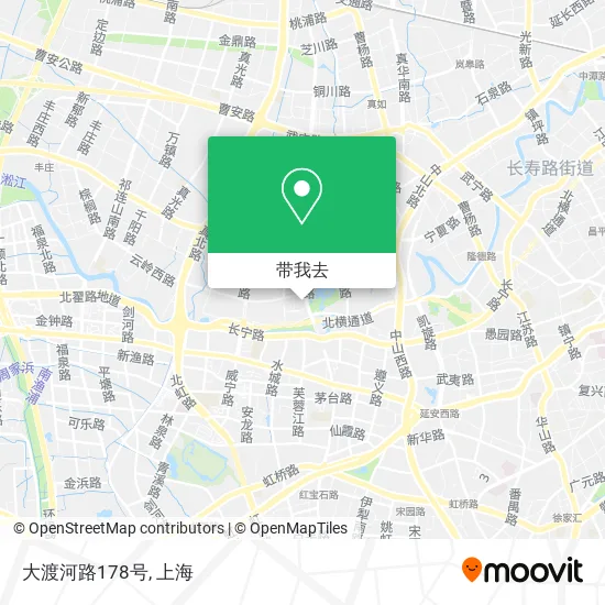 大渡河路178号地图