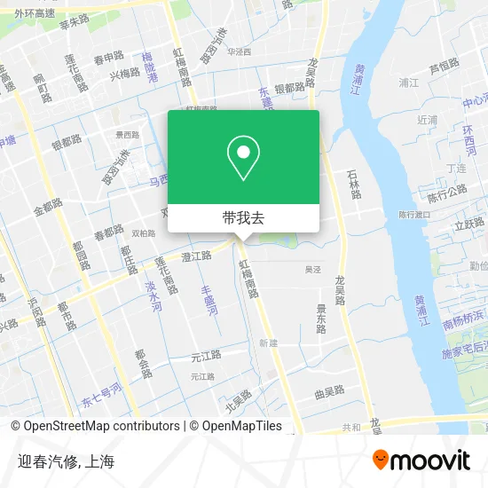 迎春汽修地图