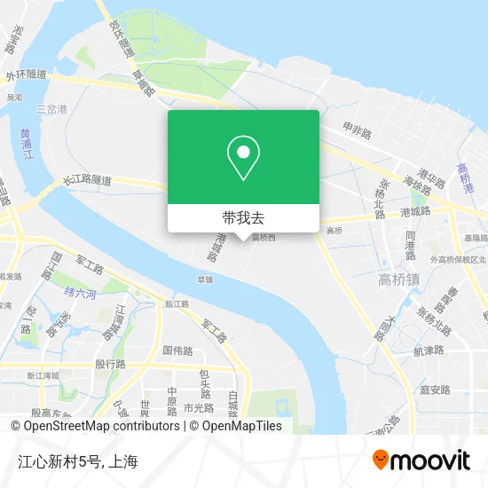 江心新村5号地图