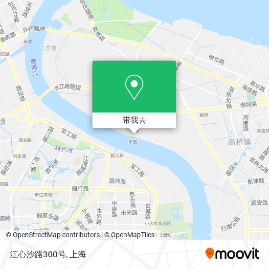 江心沙路300号地图