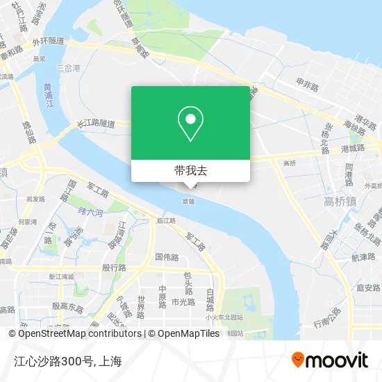 江心沙路300号地图