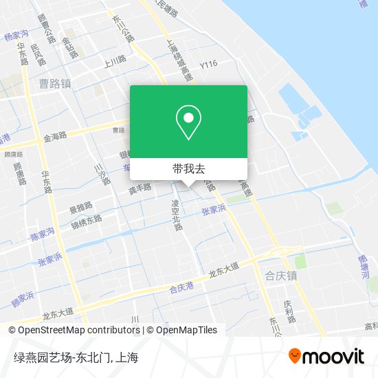 绿燕园艺场-东北门地图