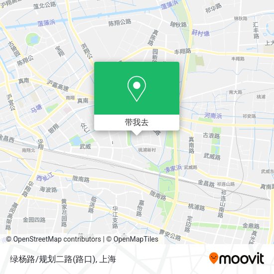 绿杨路/规划二路(路口)地图