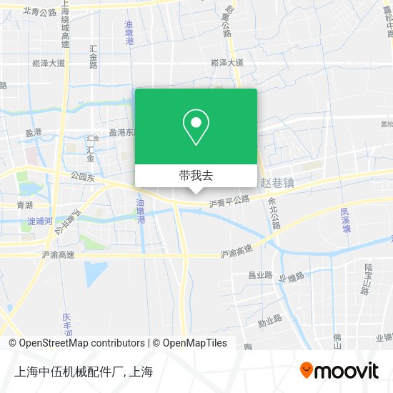 上海中伍机械配件厂地图