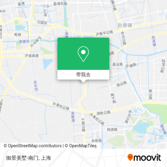御景美墅-南门地图