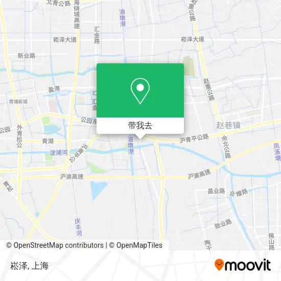 崧泽地图
