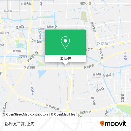 崧泽支二路地图
