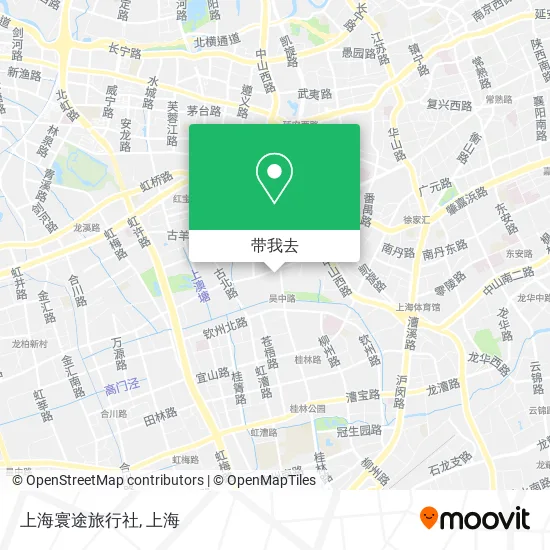 上海寰途旅行社地图