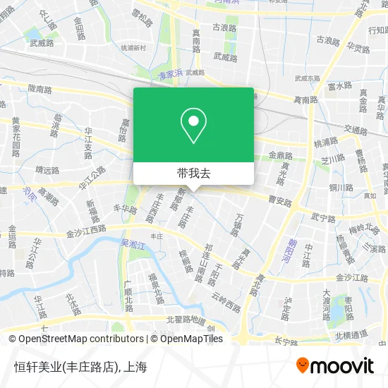 恒轩美业(丰庄路店)地图