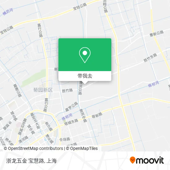 浙龙五金 宝慧路地图