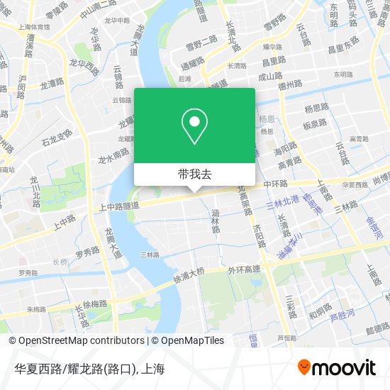 华夏西路/耀龙路(路口)地图