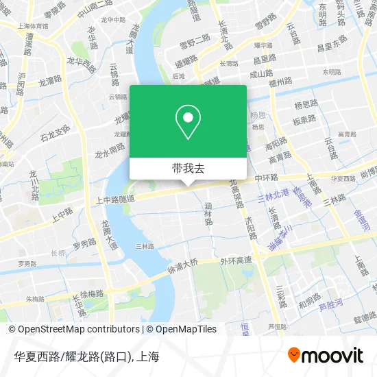 华夏西路/耀龙路(路口)地图