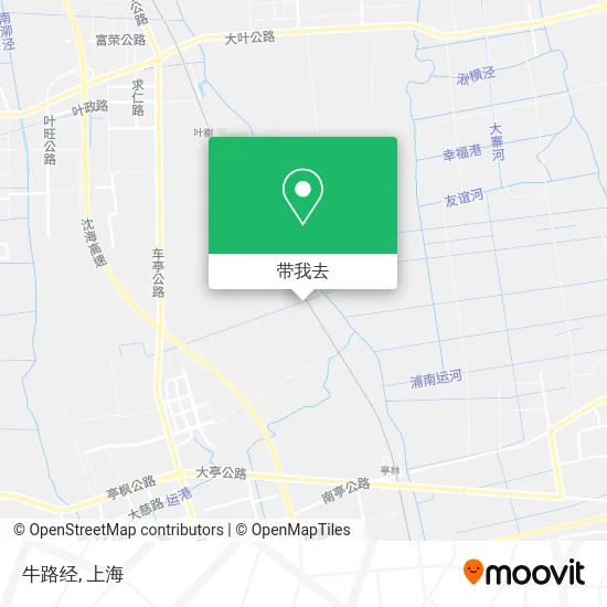 牛路经地图