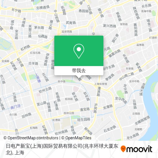日电产新宝(上海)国际贸易有限公司(兆丰环球大厦东北)地图