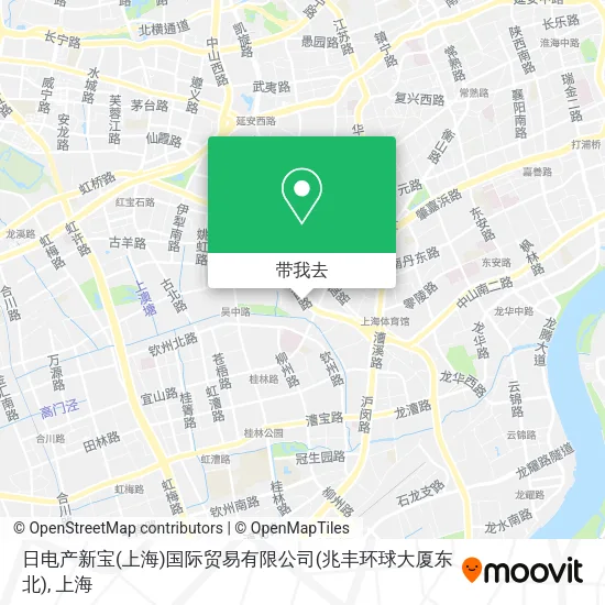 日电产新宝(上海)国际贸易有限公司(兆丰环球大厦东北)地图