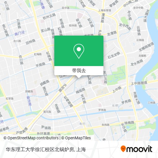 华东理工大学徐汇校区北锅炉房地图