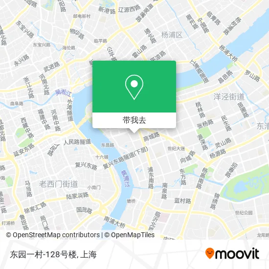 东园一村-128号楼地图