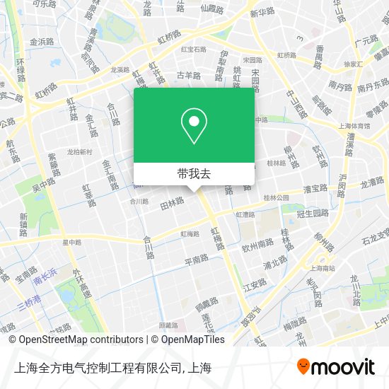上海全方电气控制工程有限公司地图