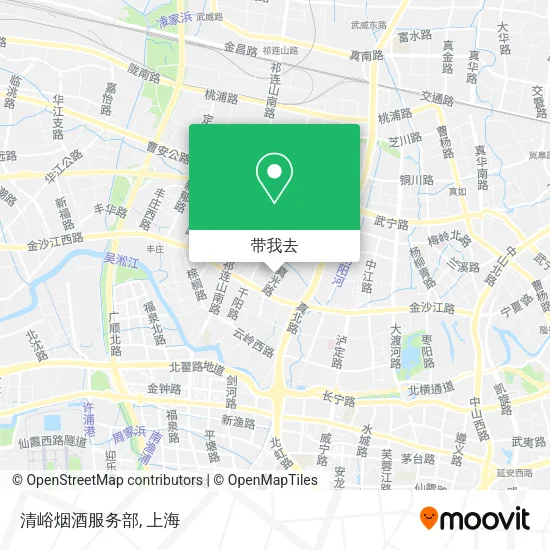 清峪烟酒服务部地图