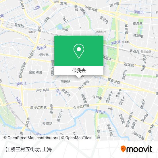 江桥三村五街坊地图