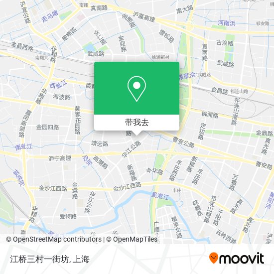 江桥三村一街坊地图