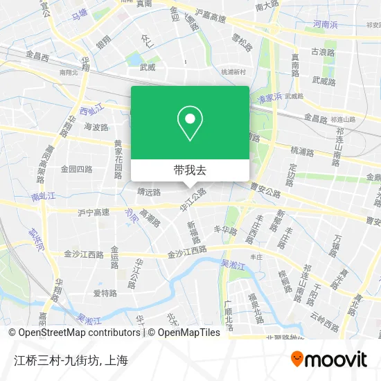 江桥三村-九街坊地图