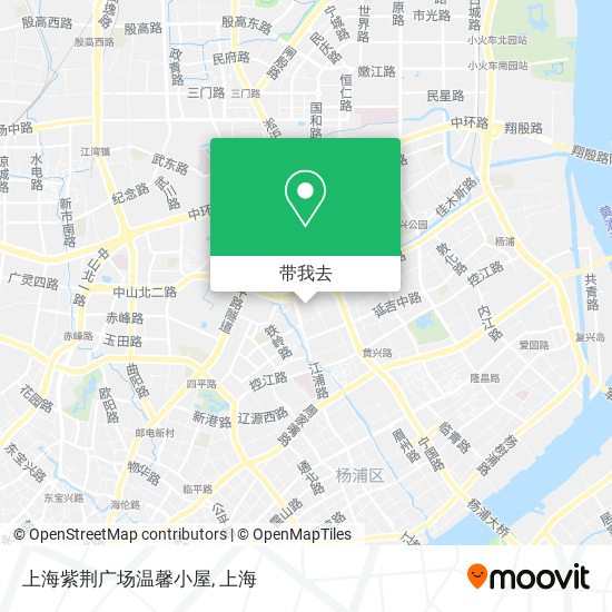 上海紫荆广场温馨小屋地图