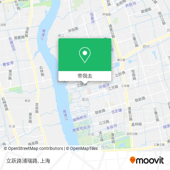 立跃路浦瑞路地图