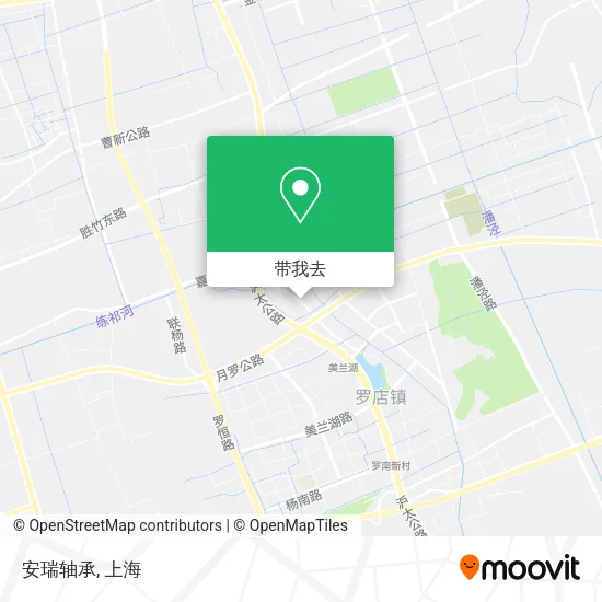 安瑞轴承地图