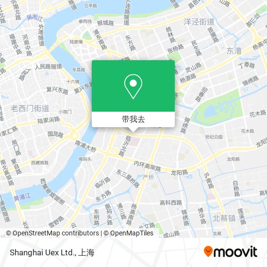 Shanghai Uex Ltd.地图