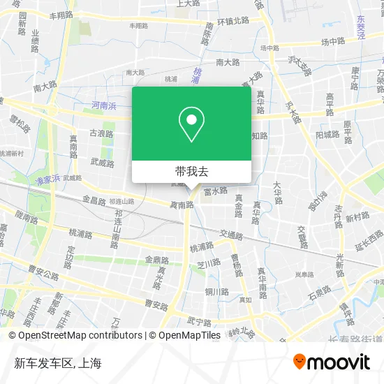 新车发车区地图