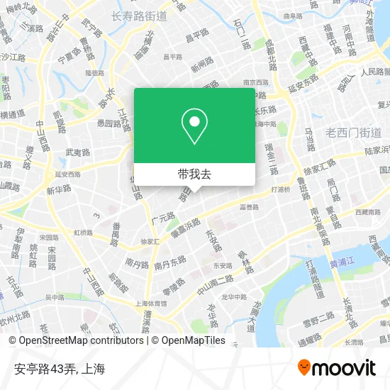 安亭路43弄地图