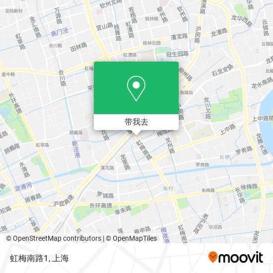 虹梅南路1地图