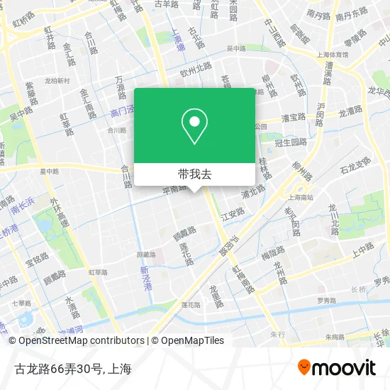 古龙路66弄30号地图