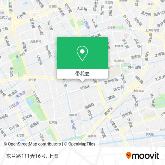 东兰路111弄16号地图