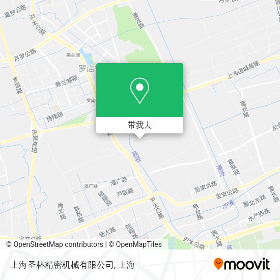 上海圣杯精密机械有限公司地图