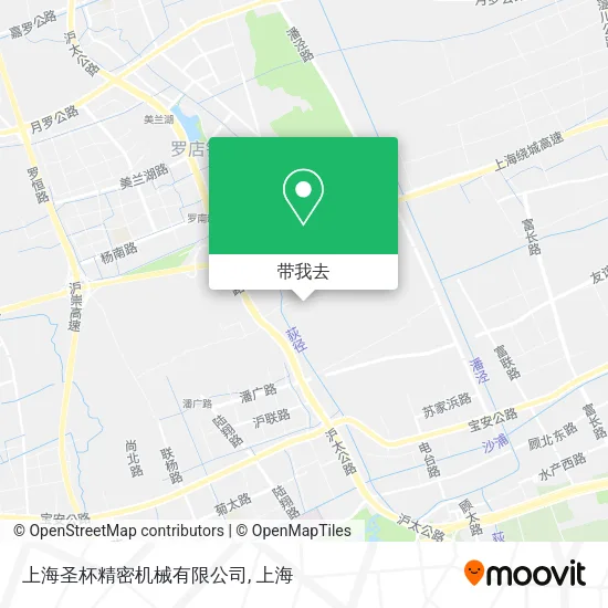 上海圣杯精密机械有限公司地图