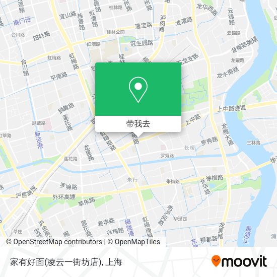 家有好面(凌云一街坊店)地图