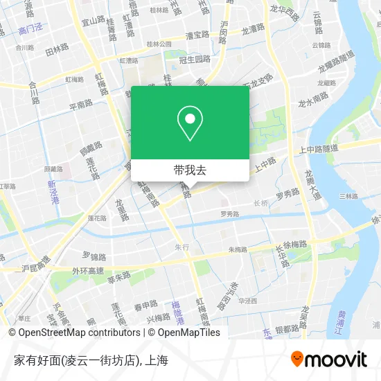 家有好面(凌云一街坊店)地图