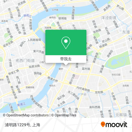 浦明路1229号地图